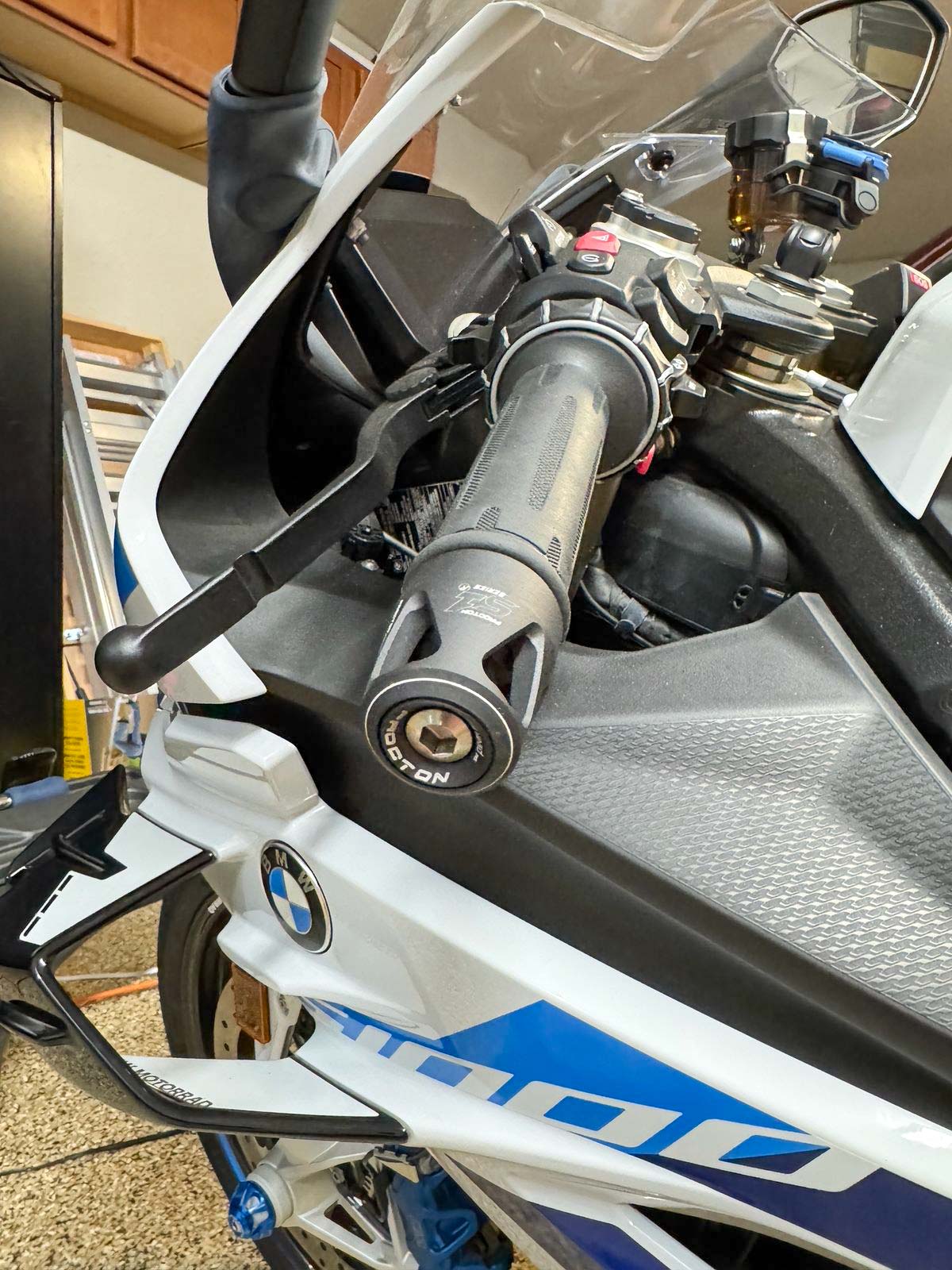 Procton S1 Handlebar End Weight Balance for BMW S1000 RR (2019-on)