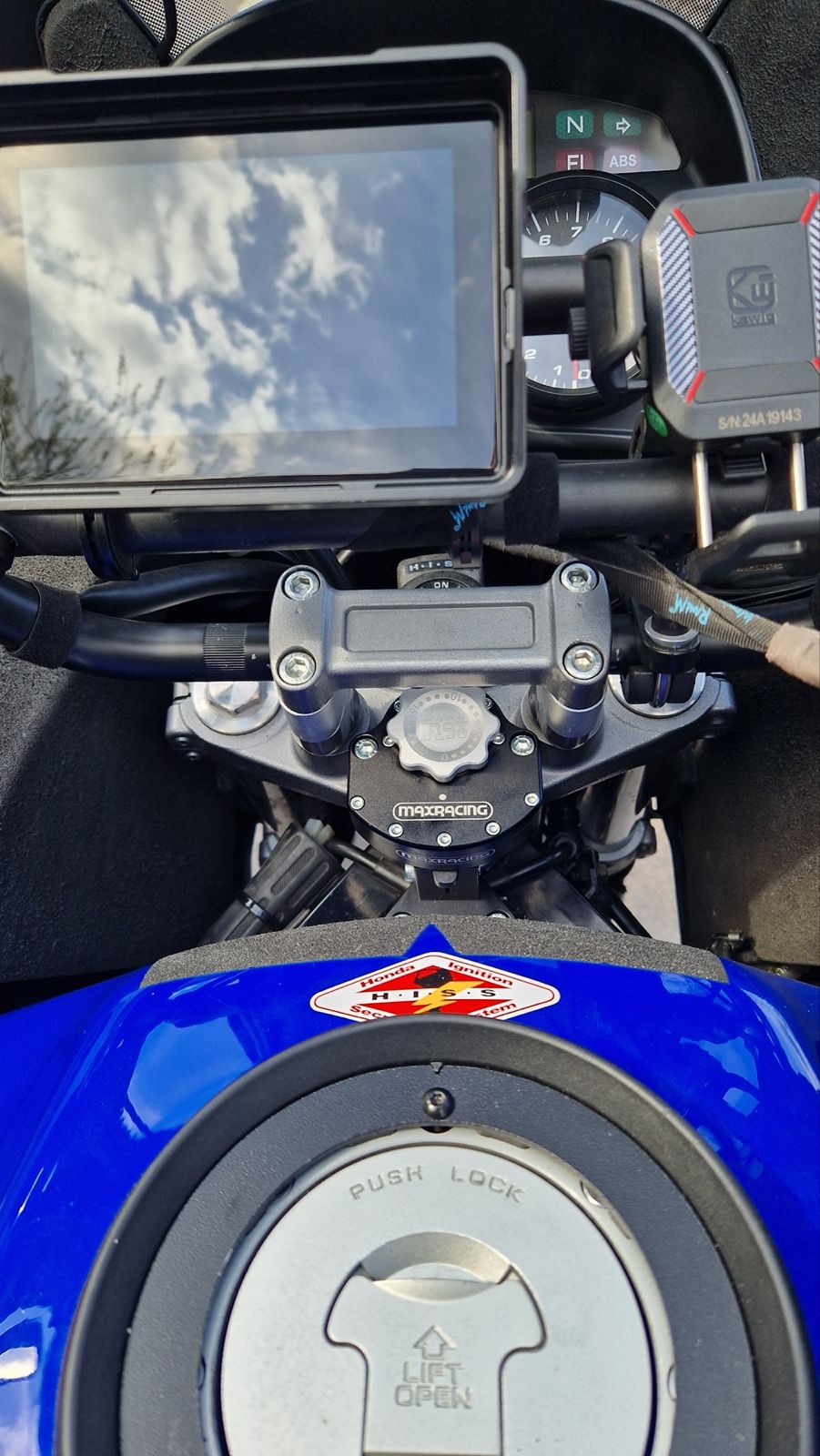 MaxRacing MAX20 Steering Damper for Honda XL 1000 Varadero