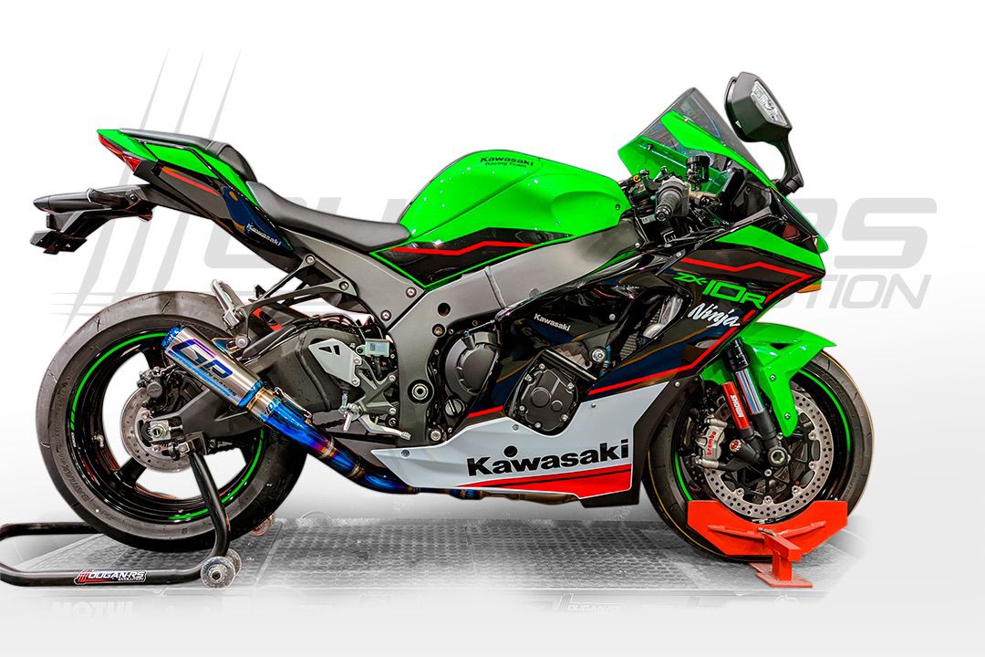 Lougan-RS - GP EDITION RACING TITANIUM MUFFLER - KAWASAKI ZX10R (2022)