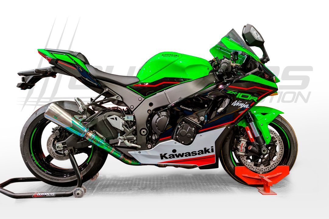 Lougan-RS - LRS22 Titanium Exhaust Tip - Kawasaki ZX10R (2022)