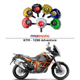 MaxRacing MAX20 Steering Damper - KTM - 1290 Adventure Base Color: Black Regulator Color: Black