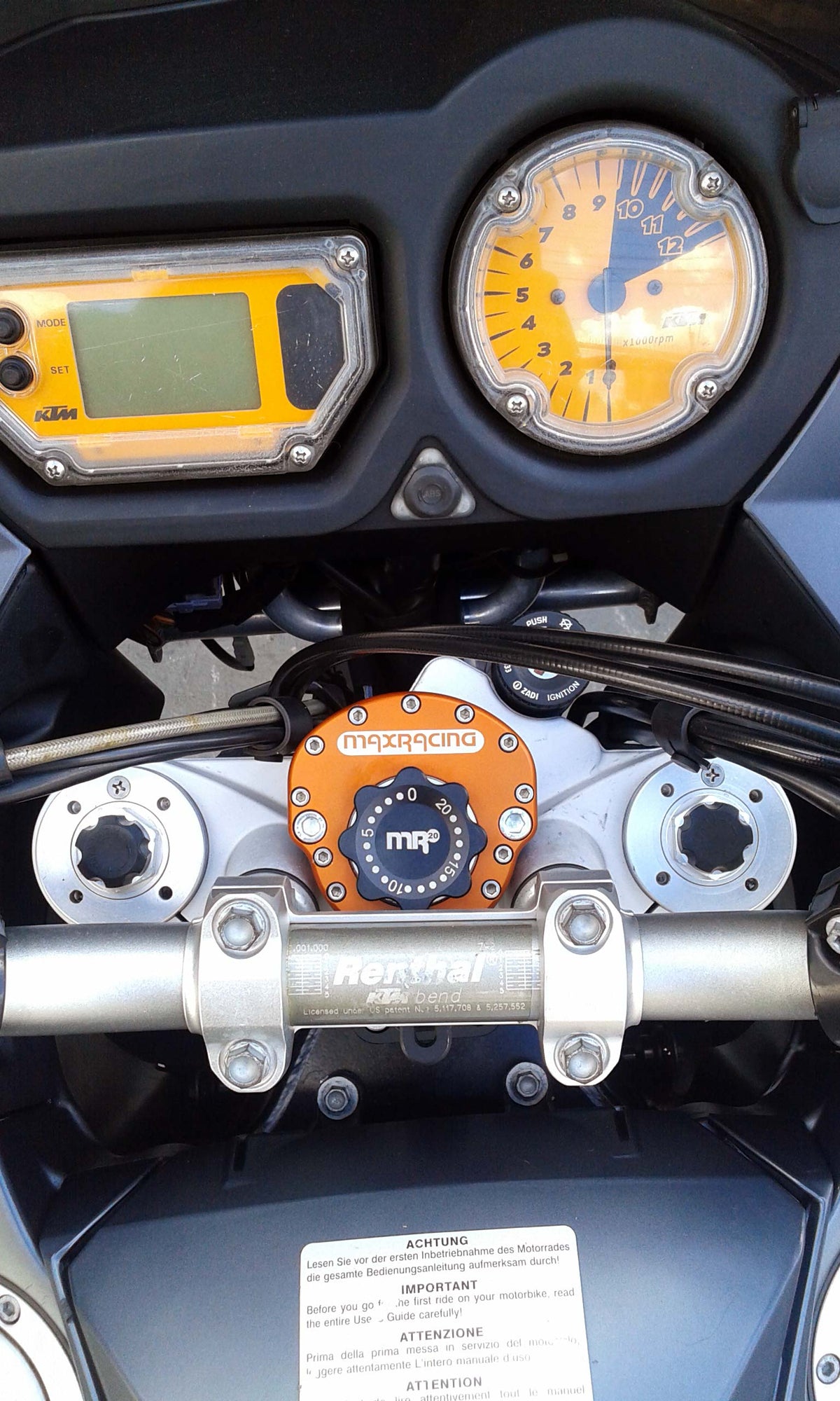 MaxRacing MAX20 Steering Damper - KTM - 990 Adventure