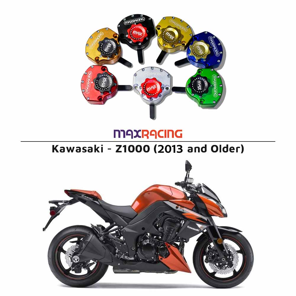 MaxRacing MAX20 Steering Damper for Kawasaki Z1000 (2013 and Older)