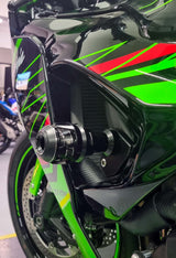 Kawasaki - ZX-6R 636 (2024-on) - Procton Racing Rotational Impact System – Frame Sliders F1