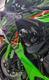 Kawasaki - ZX-6R 636 (2013-2023) - Procton Racing Rotational Impact System – Frame Sliders F1