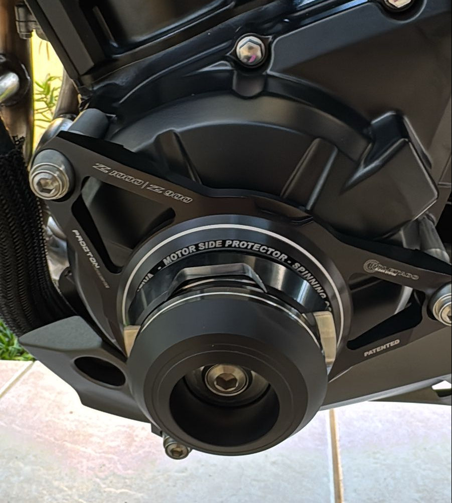 Procton Engine Cover Slider Case Protector - Left - Kawasaki Z900 | Z900 SE | Z900RS