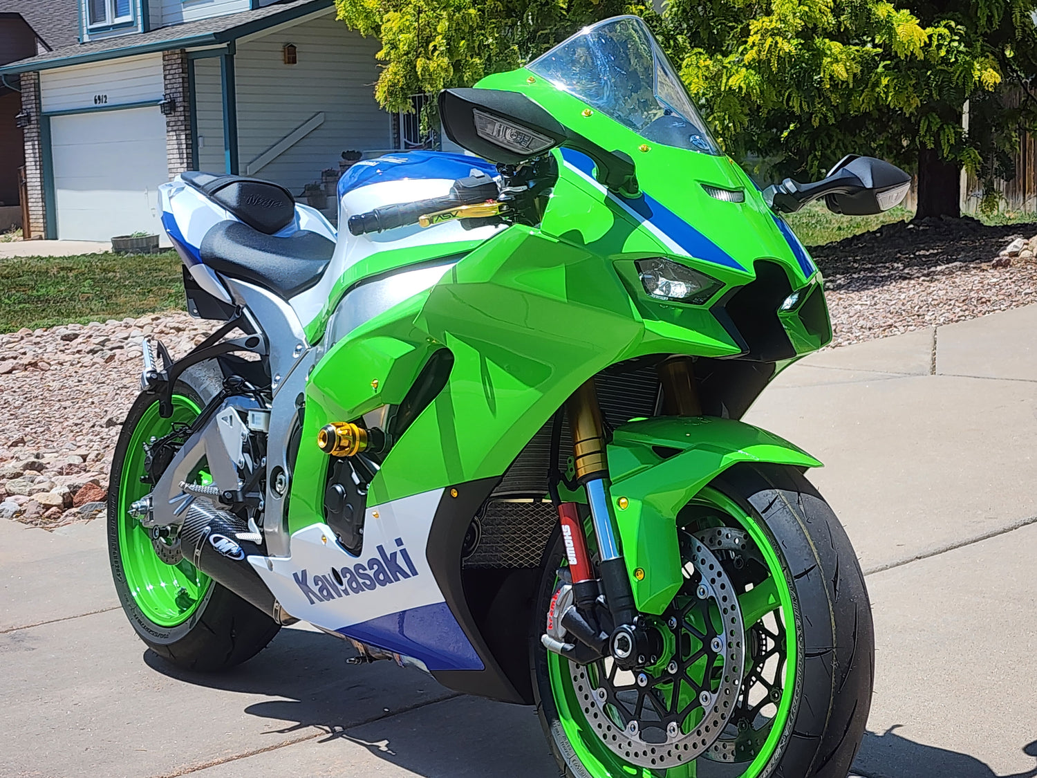 Procton F1 Frame Slider - Kawasaki - ZX-10R (2011-2024) Color: Black