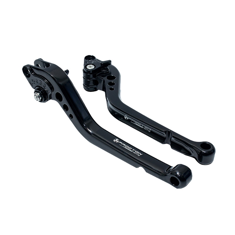 Procton Brake / Clutch Levers Set - Suzuki - GSX-R 1300 Hayabusa (2000-2020) 1st | 2nd Gen (F-14/S-14) Size: Long Lever Color: Black