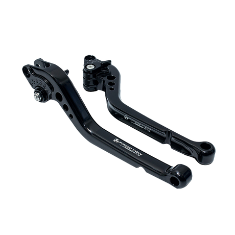 Procton Brake / Clutch Levers Set - Honda - CB 650 F/R | CBR 650 F/R (2014-up) (F-18/H-65) Size: Long Lever Color: Black