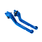 Procton Brake / Clutch Levers Set - Yamaha - R6 (2005-2016) (R-104/Y-688) Size: Long Lever Color: Blue