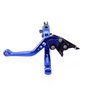 Procton Brake / Clutch Levers Set - Honda - NC750 S/X (2016-2020) (F-18/H-626) Size: Short Lever Color: Blue