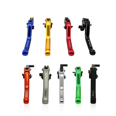 Procton Brake / Clutch Levers Set - Kawasaki - ER6-N/F / Ninja 650 R (2009-2016) (F-44/K-750) Size: Short Lever Color: Black