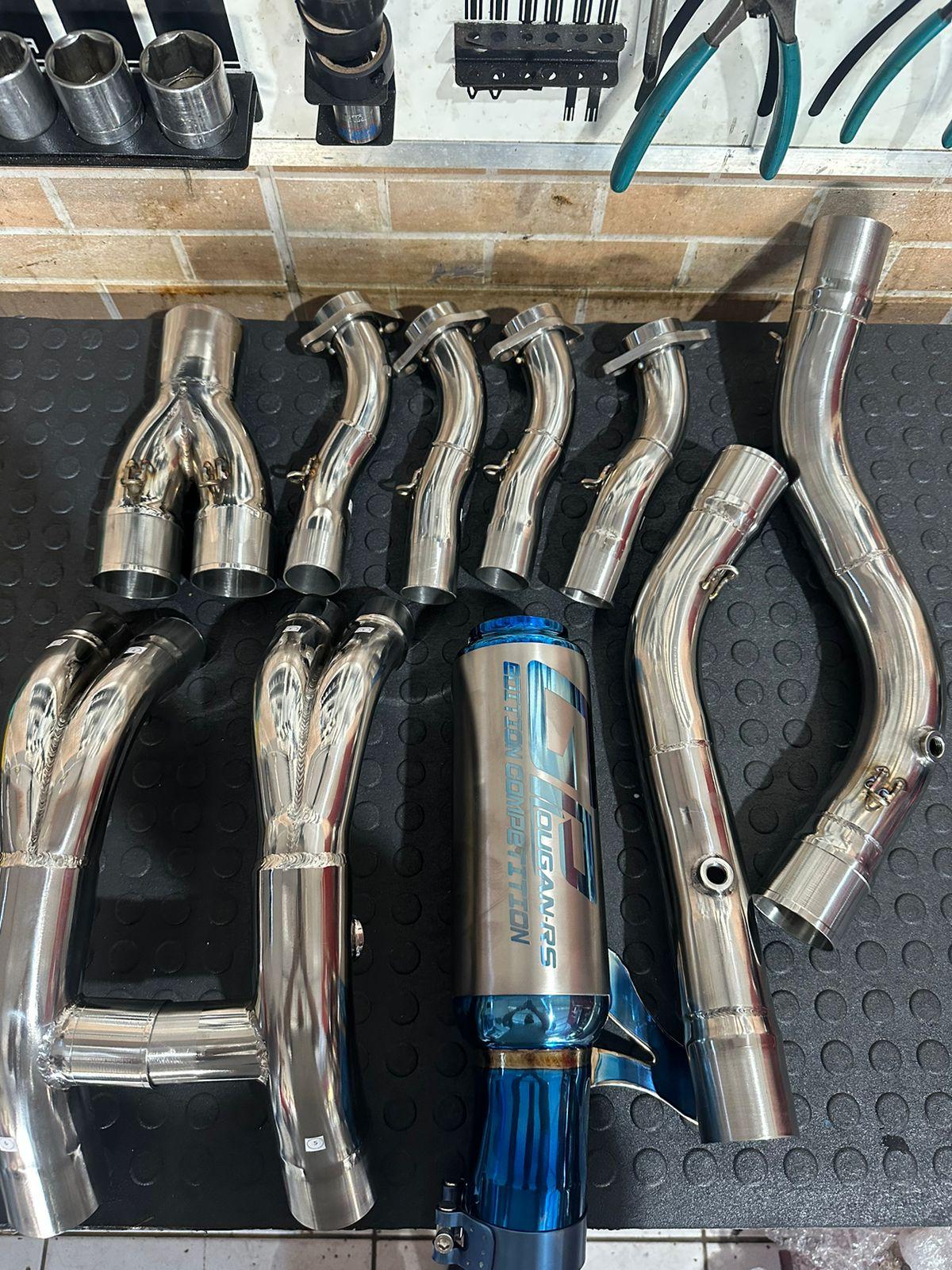 Lougan-RS FULL EXHAUST SYSTEM + GP EDITION RACING MUFFLER BMW S1000RR (2019-up)