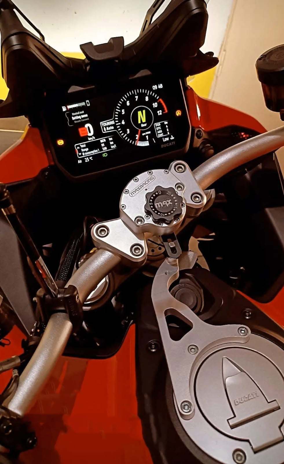 MaxRacing MAX20 Steering Damper - Ducati - Multistrada (2015-on)