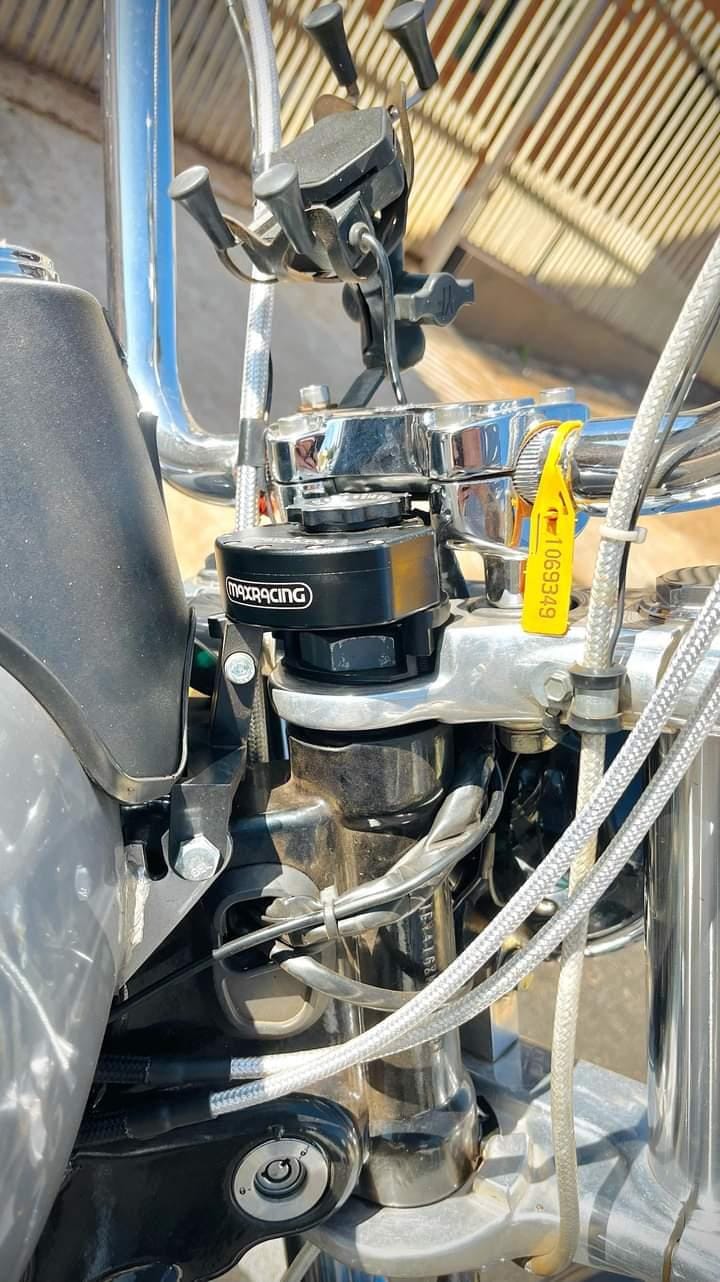 MaxRacing MAX20 Steering Damper for Harley Davidson Dyna FXDB