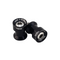 Procton Mini Swingarm Spools - Yamaha/Triumph Color: Black