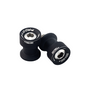 Procton Mini Swingarm Spools - Yamaha/Triumph Color: Matte Black