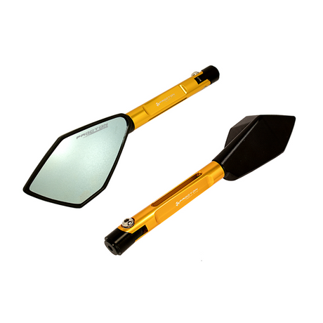 Procton Rearview Mirror (Long) - BMW - S 1000 R Naked Color: Light Gold