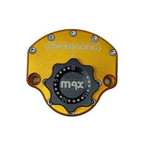 MaxRacing MAX20 Steering Damper - MV Agusta - Rivale 800 Base Color: Orange Regulator Color: Black