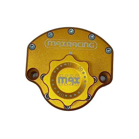 MaxRacing MAX20 Steering Damper - Honda - CB1300 SF Base Color: Orange Regulator Color: Orange