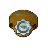 MaxRacing MAX20 Steering Damper - Triumph - Daytona 955 I Base Color: Orange Regulator Color: Silver