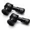 Procton 90 Degree Angled Motorcycle Valve Stem - Black