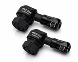 Procton 90 Degree Angled Motorcycle Valve Stem - Matte Black