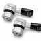 Procton 90 Degree Angled Motorcycle Valve Stem - Matte White