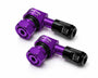 Procton 90 Degree Angled Motorcycle Valve Stem - Purple
