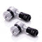 Procton 90 Degree Angled Motorcycle Valve Stem - Silver