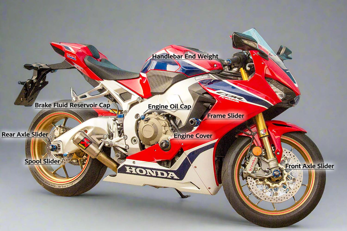 Procton F1 Engine Cover Slider (1pc) Honda CBR 1000 RR FIREBLADE (2017-up)