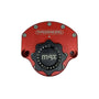 MaxRacing MAX10 Steering Damper - Yamaha - XTZ 125 Base Color: Red Regulator Color: Black