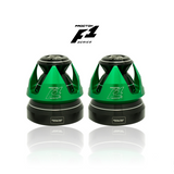 Procton F1 Rear Axle Slider - Triumph - Trident 660 / Street Triple 675 / Daytona 675 (2013-2017) | BMW - G310 R Color: Green