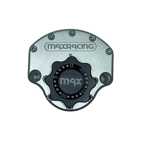 MaxRacing MAX20 Steering Damper - Honda - CBR600 F4 Base Color: Silver Regulator Color: Black