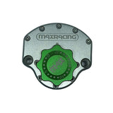 MaxRacing MAX20 Steering Damper - KTM - 1050 Adventure Base Color: Silver Regulator Color: Green