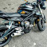 Procton F1 Frame Slider - Triumph - Speed Triple 765 (2018-2024) Color: Black
