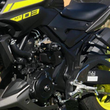 Procton F1 Frame Slider - Yamaha - MT-03 (2016-up) Color: Black