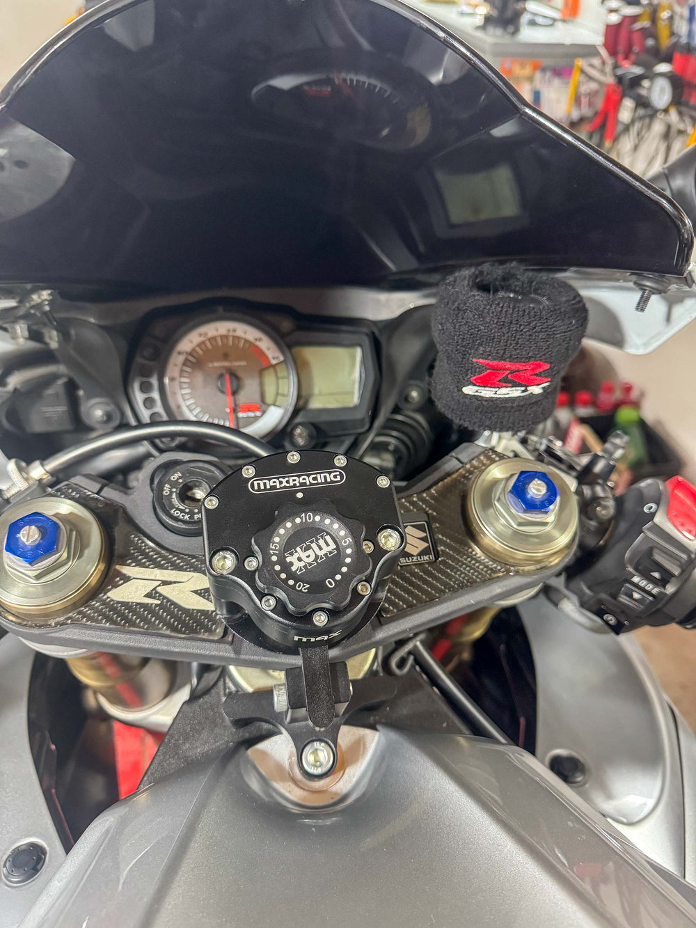 MaxRacing MAX20 Steering Damper for Suzuki GSX-R 600 | 750 (2008-2010)