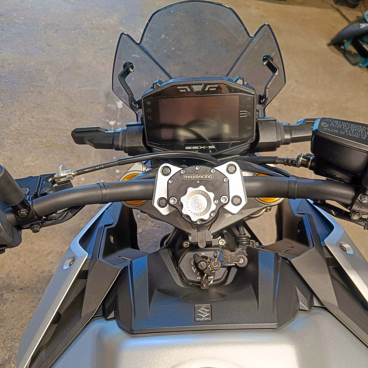 MaxRacing MAX20 Steering Damper - Suzuki - GSX-S 1000 GT (2021-on)