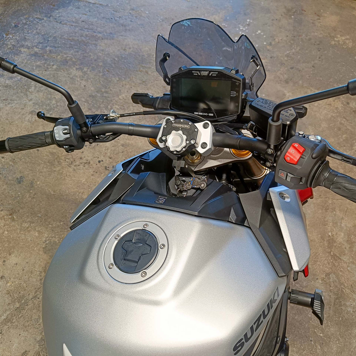 MaxRacing MAX20 Steering Damper - Suzuki - GSX-S 1000 GT (2021-on)
