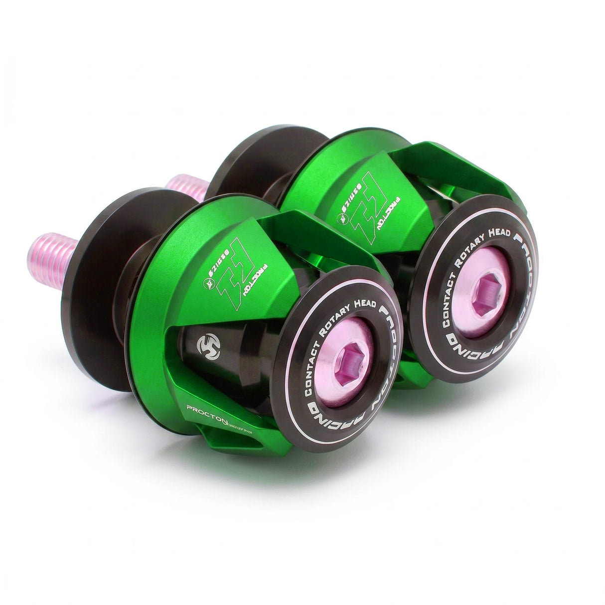 Procton F1 Swingarm Spools - Kawasaki ZX-4R