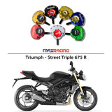MaxRacing MAX20 Steering Damper - Triumph - Street Triple 675 R (2013-on)