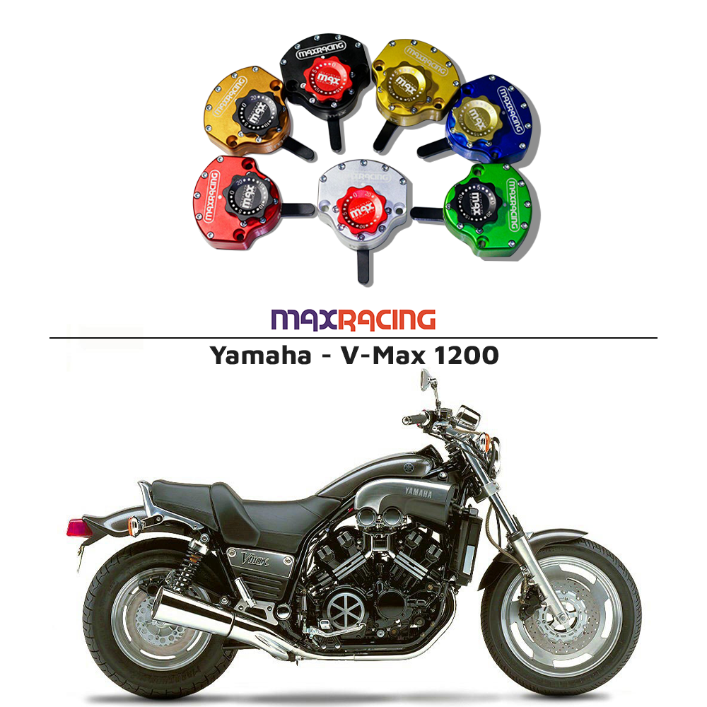 MaxRacing MAX20 Steering Damper for Yamaha V-Max 1200 – Hauer Imports MaxRacing MAX20 Steering Damper for Yamaha V-Max 1200 – Hauer Imports