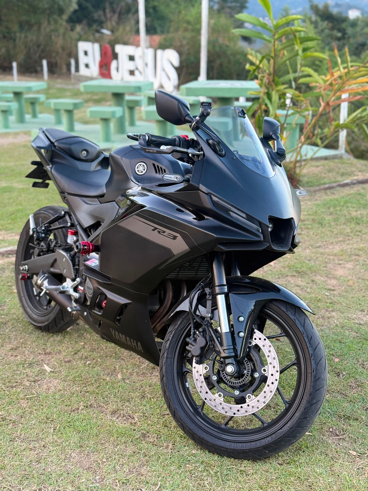Yamaha - R3 (2025-on) - Procton Racing Rotational Impact System – Frame Sliders F1