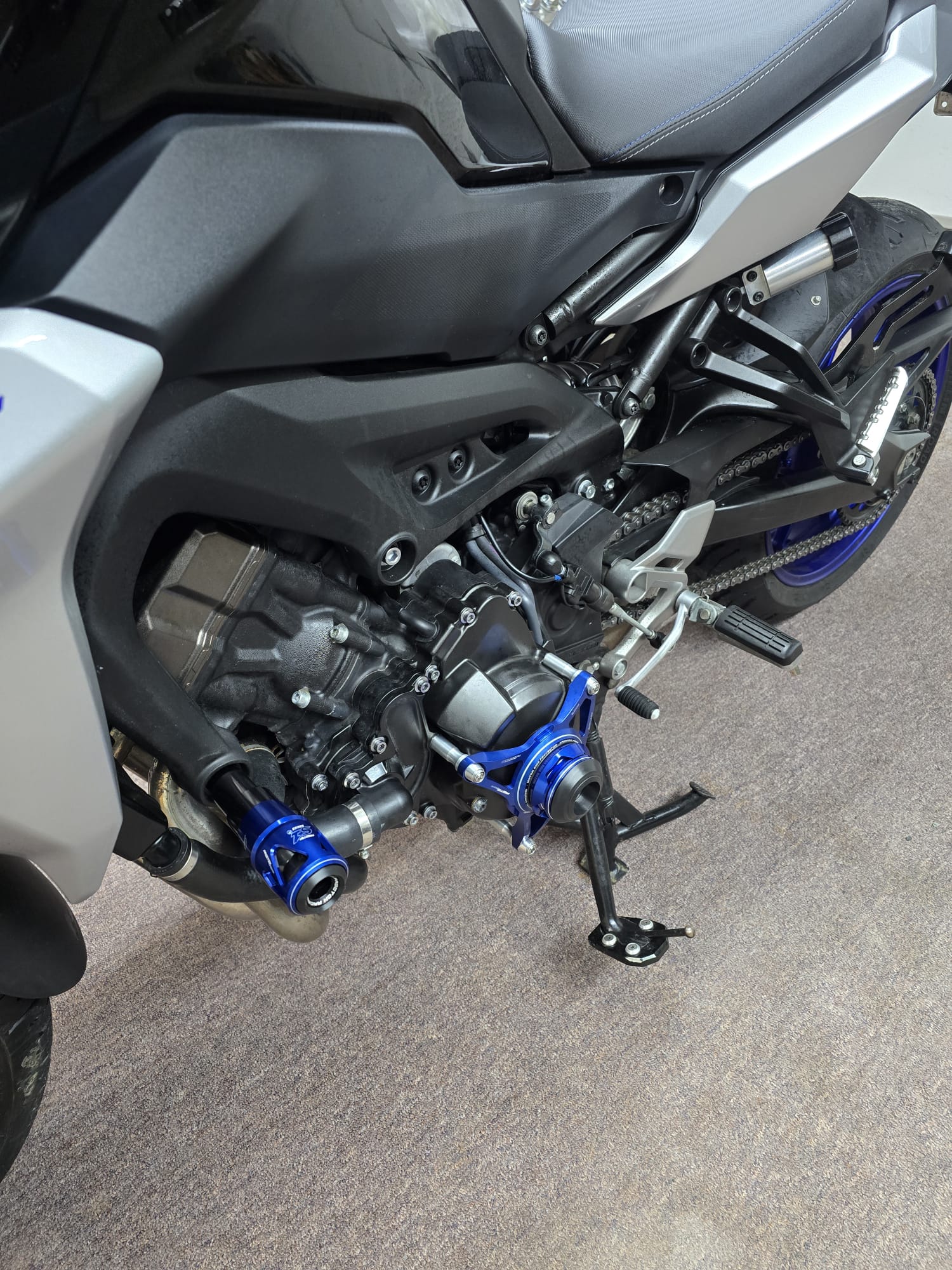Procton Engine Cover Slider Case Protector - Left - 2014-on Yamaha MT-09 / SP | FZ-09 | XSR 900 | Tracer 900 / GT