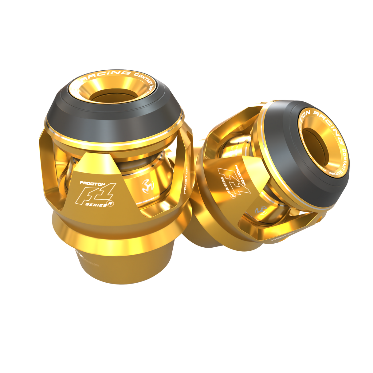 Procton F1 Frame Slider - Ducati - Monster 796 (2010-2014) Color: Light Gold