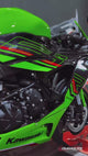 Titanium Muffler Titanium Slip-On Muffler (Green) | High-Performance | Titanium Slip-On Exhaust | KAWASAKI ZX-4R