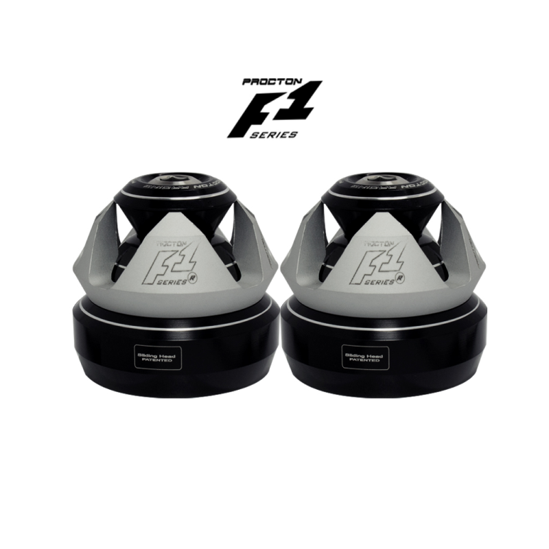 Procton F1 Front Axle Slider - Suzuki - SRAD 750 (2014-2017) | GSX-S 750/1000/Bandit 650/GSX650F Color: Matte White