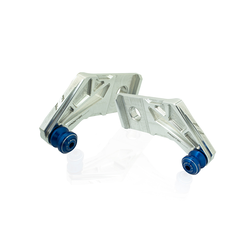 Procton Mini Swingarm Spools with Bracket - Honda - CB 500F/X (2020 and Newer) Color: Orange