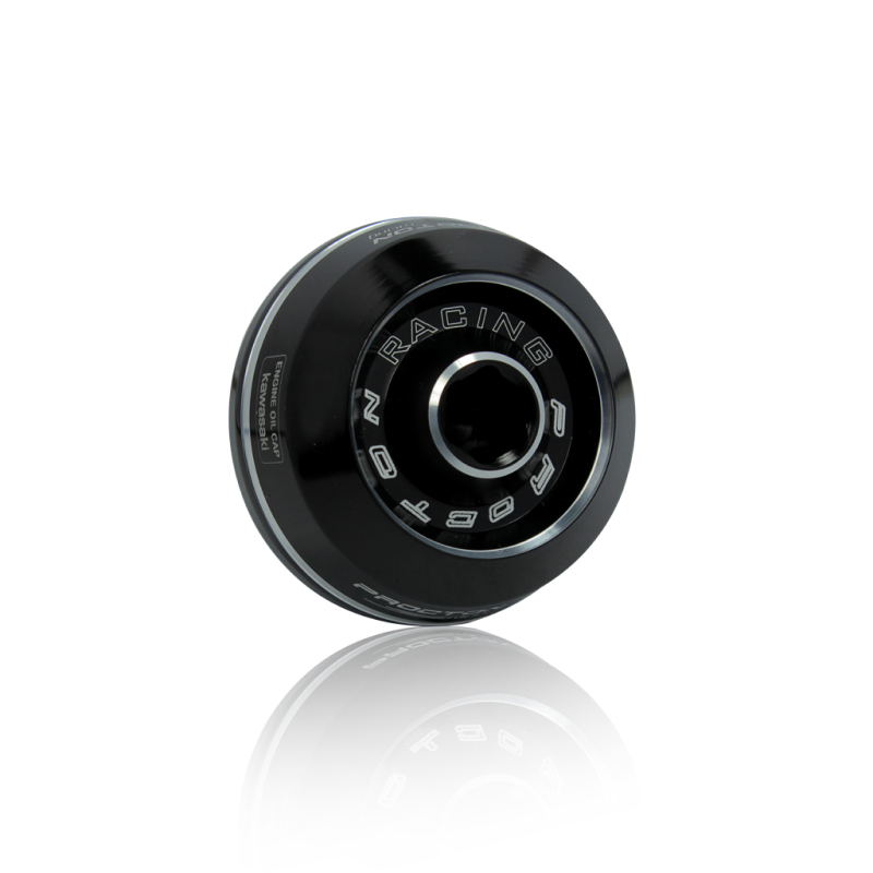 Procton Engine Oil Cap - Kawasaki Color: Black